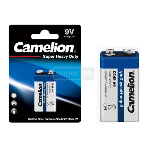 Camelion battery 9v-crown